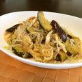 ☆糖質減らしてます☆'s cooksnap of when they made 簡単♪油揚げナスのツナパスタ.