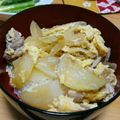 くみみん♪'s cooksnap of when they made 簡単ちょい足し親子丼.
