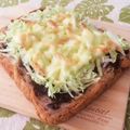 Ag＊'s cooksnap of when they made キャベツのチーズトースト.