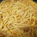 ayaASTRAEA's cooksnap of when they made 生姜入りで体に優しい♡親子とじうどん♡.