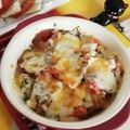☆★ケイト★☆'s cooksnap of when they made 【簡単】トマトとバジルのチーズ焼き.