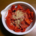 月にうさちゃん's cooksnap of when they made 万願寺とうがらし♡南蛮漬け.