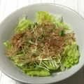 おはなすき's cooksnap of when they made 給料日前！カイワレおかかレタスサラダ☆.