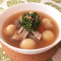 Ag＊'s cooksnap of when they made 果報団子汁（かほうだんご汁）.