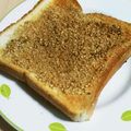 あさここなっつ's cooksnap of when they made 手軽にセサミン★シンプルなゴマトースト★.