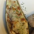 マンゴータルトちゃん's cooksnap of when they made ＊茄子ボートのトマトチーズ焼き＊.