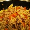 みてい's cooksnap of when they made 豚こまマヨ味噌炒め 包丁いらずお手軽丼.