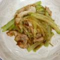 バウンド's cooksnap of when they made ハヤトウリと豚肉の中華あんかけ炒め.