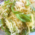みっぺぴ's cooksnap of when they made そうめんかぼちゃのエスニック風炒め.