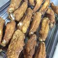 kazumi00p's cooksnap of when they made お弁当・お酒に☆コストコ手羽中カレー揚げ.