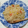 のんびりバンビ's cooksnap of when they made 炊飯器で簡単エビピラフ.