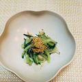 れみれみれ's cooksnap of when they made 5分で出来るキュウリとミョウガの和え物.