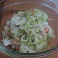 かりあん's cooksnap of when they made 梨とキャベツ、カニカマのサラダ.