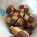 腹下し's cooksnap of when they made ビニール袋で簡単☆市松模様のクッキー.