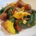 Ｋｏｚａｋｐａｄ's cooksnap of when they made ウインナーと獅子唐のオイスターソース炒め.