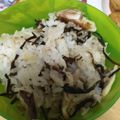 ★マックス★'s cooksnap of when they made サバご飯！塩昆布大葉入り☆簡単で本格的♡.