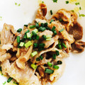 まめしばLOVE's cooksnap of when they made お弁当用＊照り②！豚の生姜焼き♡.