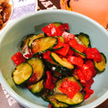 saki1230's cooksnap of when they made きゅうりと福神漬けの和え物.