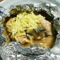 らっきーアイちゃん's cooksnap of when they made 鮭のチャンチャン焼き風味噌マヨホイル焼き.