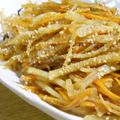 ぶたたろう's cooksnap of when they made 【常備菜】じゃかいもと人参のきんぴら.