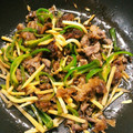 ふうふう01's cooksnap of when they made 牛肉とピーマンの細切り炒め(青椒牛肉絲).