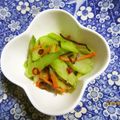 chako106HM's cooksnap of when they made セロリと塩昆布で超簡単な浅漬けｗ.