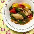 ふたごゆき's cooksnap of when they made 鶏肉とピーマンのピリ辛ケチャ炒め.