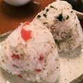 사랑이♡'s cooksnap of when they made 梅しらすのオイルおにぎり.