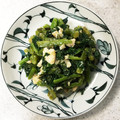 RoomA's cooksnap of when they made つるむらさきと鶏むね肉のおひたし.