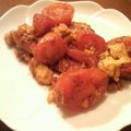 umizarusuki's cooksnap of when they made ジューシー！トマトと卵のオイ＆チリ炒め.