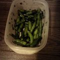 ✳︎三✳︎'s cooksnap of when they made ワカメといんげんの炒め物.