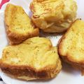 ばんくみ８７'s cooksnap of when they made チーズとろ〜り♪はさんでフレンチトースト.