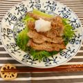 horseland's cooksnap of when they made ❁豚肉コチュ炒め大根おろし和え❁.