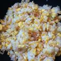 かめとうめ's cooksnap of when they made 簡単美味しい♪さけと卵のチャーハン♪.