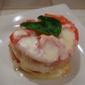 おんかめ's cooksnap of when they made レンジで簡単♪トマトと玉葱のチーズ乗せ.