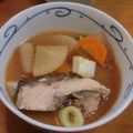i_yokan's cooksnap of when they made おすし屋さん級☆あら汁.