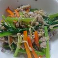 さっちゃん３２'s cooksnap of when they made そぼろと野菜のビビンバ.