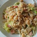 男の子4人のママもっち's cooksnap of when they made パラうま☆レタス炒飯.