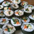 稲沢ゆり's cooksnap of when they made 巻き寿司（太巻き）～恵方巻きにもＯＫ～.