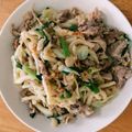 RenMakimam's cooksnap of when they made ニラ&モヤシのナンプラー焼きそば.