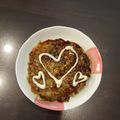 朝ブタ's cooksnap of when they made 離乳食完了期＊ふわふわお好み焼き.