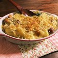 hanna♪♪'s cooksnap of when they made 残り野菜とマカロニの簡単グラタン☆.