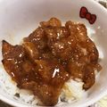 리이이's cooksnap of when they made ⭐甘辛にんにく豚丼⭐.