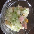 めい太＆ぽこ太's cooksnap of when they made コーンを加えてうまうまコールスローサラダ.