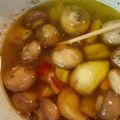 あさくーまん's cooksnap of when they made ✿タコとマッシュルームのアヒージョ✿.