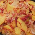 めぐみかえる's cooksnap of when they made キャベツとポテトのコンビーフマヨ炒め☆.