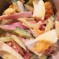 ほのぼのいっこ's cooksnap of when they made 簡単！きゅうり･卵･ハムサラダ！.