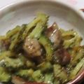 あくあ☆ぶるー's cooksnap of when they made ゴーヤのハニーマスタード炒め.