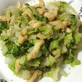 パパの手料理☆'s cooksnap of when they made 塩もみ白菜と油揚げの和え物.