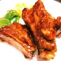 tacat's cooksnap of when they made 簡単フライパンでスペアリブ(バックリブ).